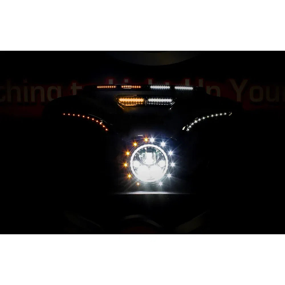 Kit de luces led con inserto de ventilación batwing