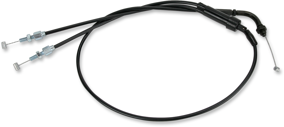 Cable cubierto de vinilo - Cable del acelerador cubierto de vinilo - '61-'73 CB350K/72 Hawk 250