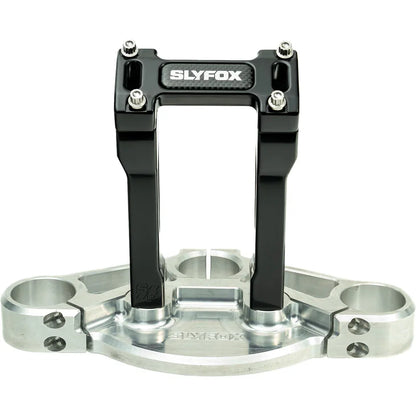 Kit SLYFOX Handlebar Riser Straight 1-1/8" Clamping 6" Rise