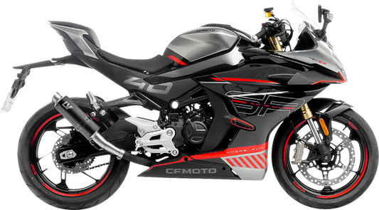 Silenciador Slip-On GP Corsa - Silenciador Slip-On GP Corsa - Black Edition - CF Moto 450