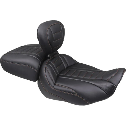 Amplio asiento de pasajero touring deluxe