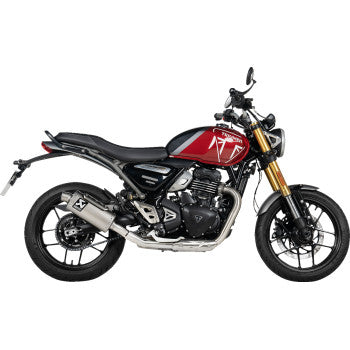 Escape Akrapovic - Slip-On Line Muffler - Titanium - Speed/Scrambler 400