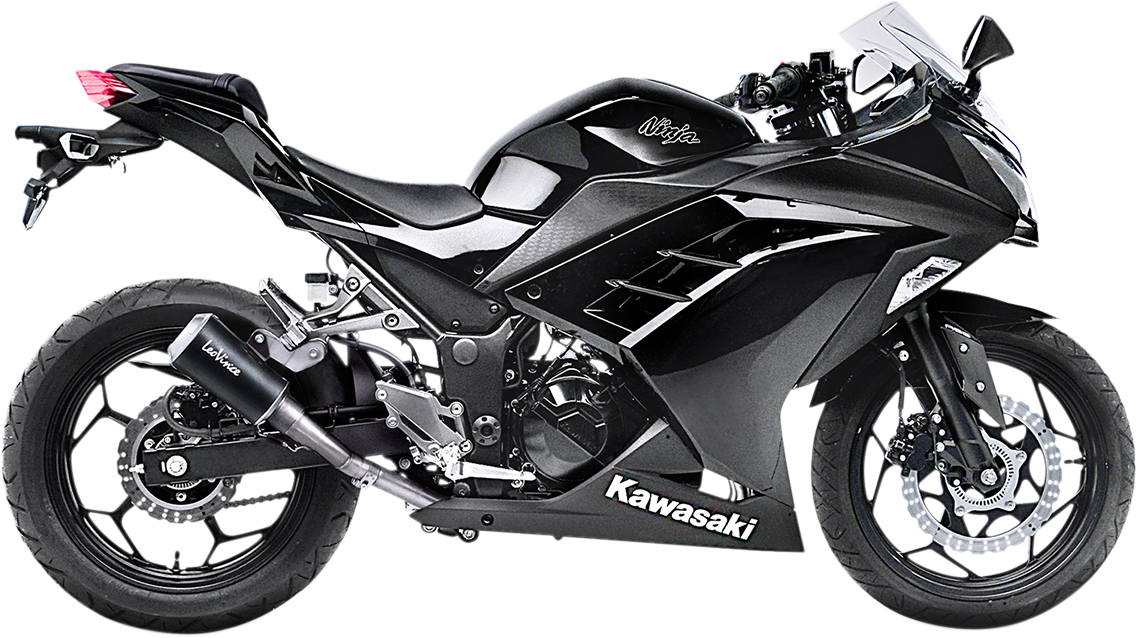 Silenciador deslizante LV-10 Black Edition - Silenciador LV-10 Black Edition - Ninja 300