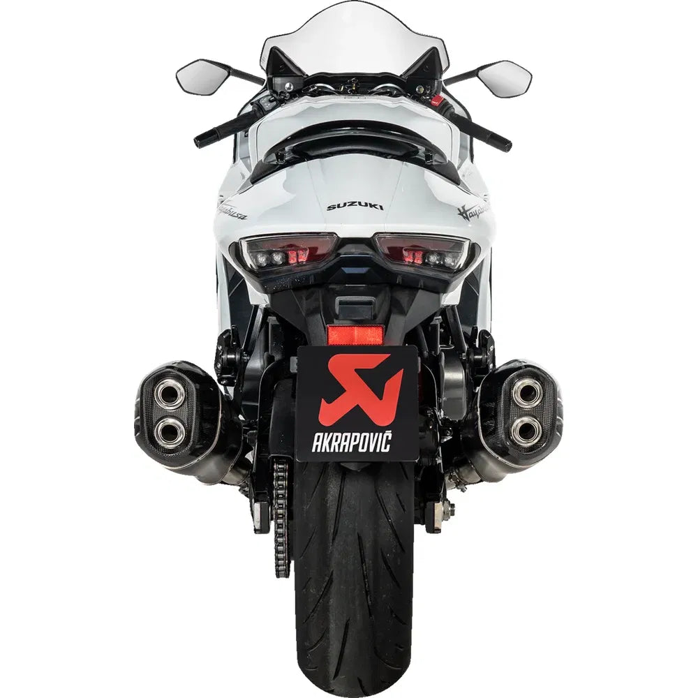 Silenciadores slip-on line - negro titanio - suzuki gsx-1300r hayabusa