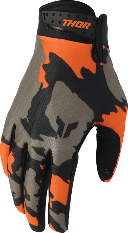 Guantes de cazador en modo de lanzamiento