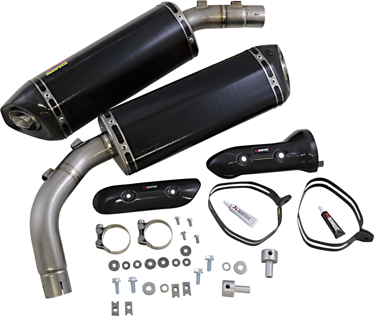 Escape Akrapovic - Mufflers - Carbon Fiber