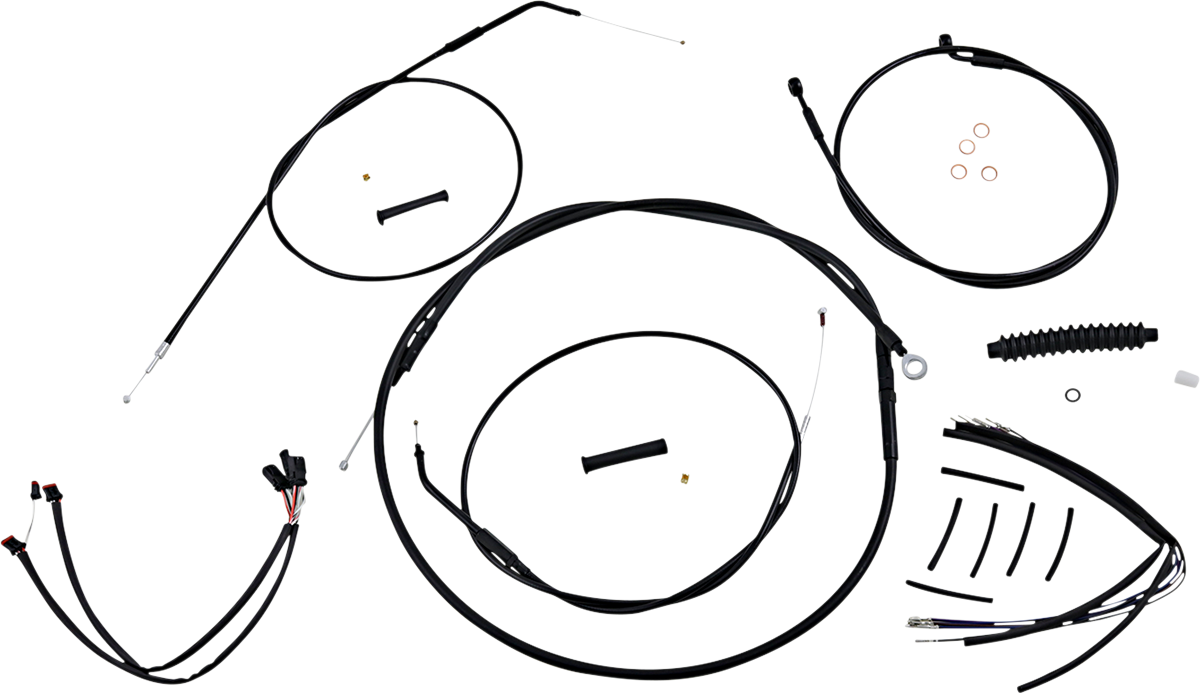 Kit de instalación de manillar XR - Kit de instalación de manillar XR - Colgadores Ape de 14"-16" - Sportster '14-'22 - Negro