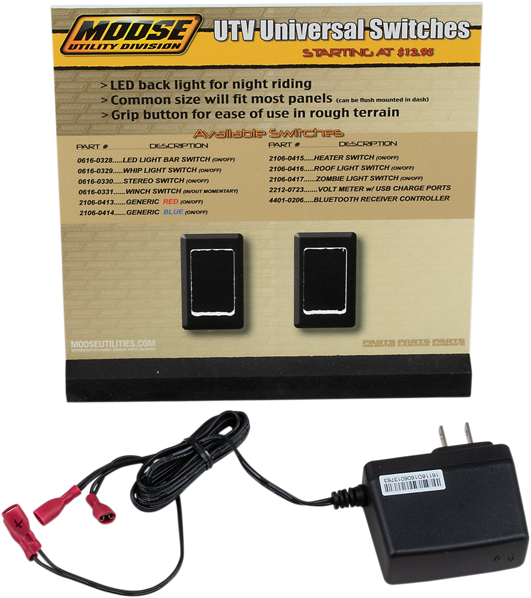Pantalla de interruptor universal UTV