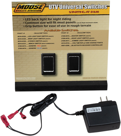 Pantalla de interruptor universal UTV