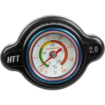 Tapa del radiador con indicador de temperatura