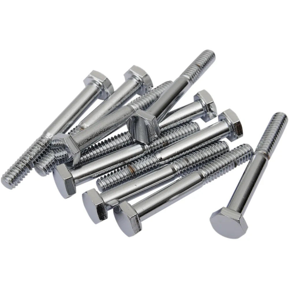 Tornillos de cabeza hexagonal 1/4"-20 x 2-1/4" cromo