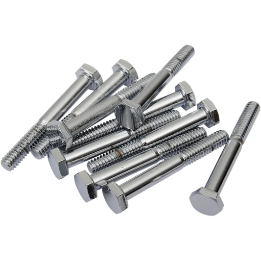 Tornillos de cabeza hexagonal 1/4"-20 x 2" cromo