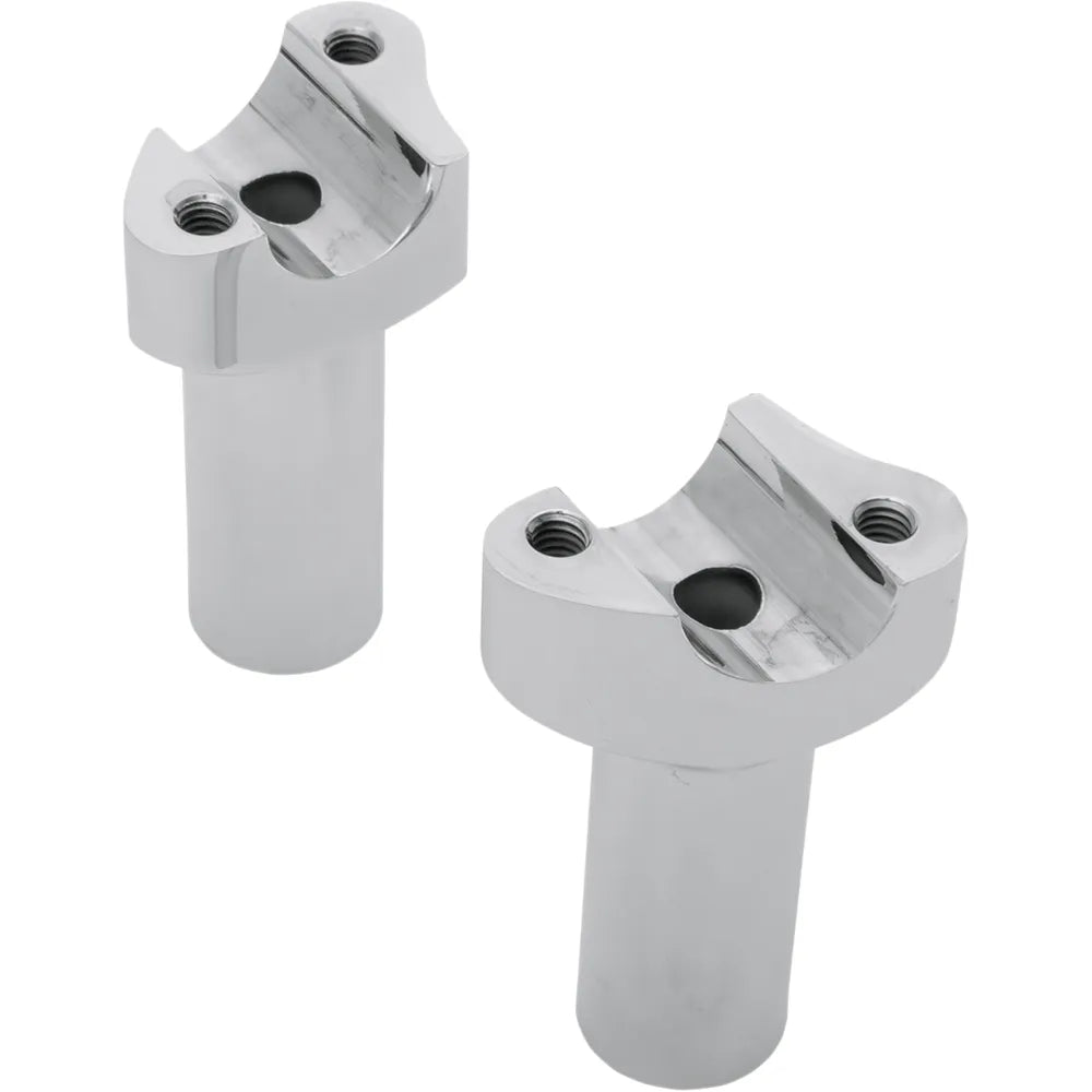 Elevadores de Manillar  3-1/2" Cromo