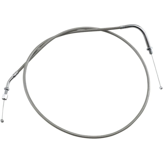 Throttle Cable - Push - Yamaha - Stainless Steel