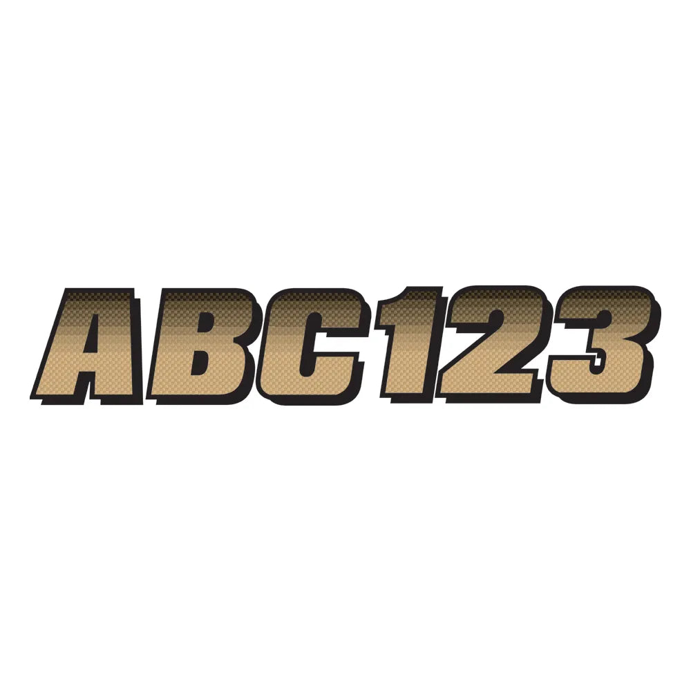 I.D. Sticker Kit - 200 Series - Beige Gradation