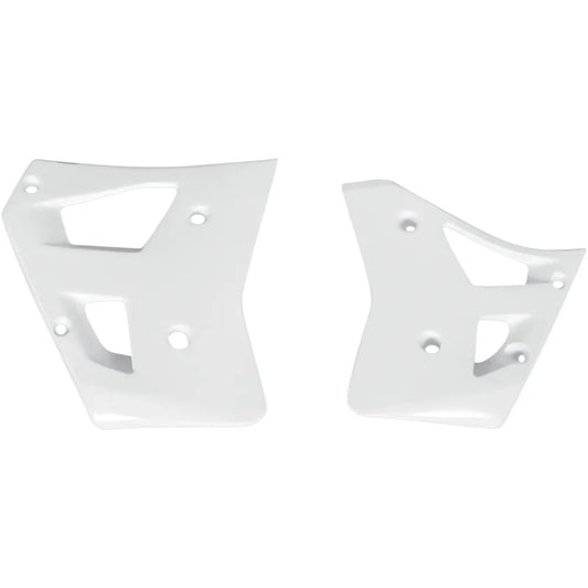 Radiator Shrouds - White - YZ250