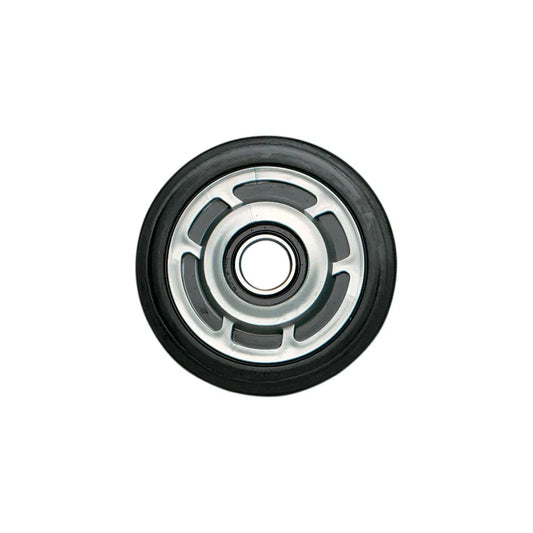 Idler Wheel with Insert/Bearing 6205-2RS - Silver - 5.38" OD x 1" ID