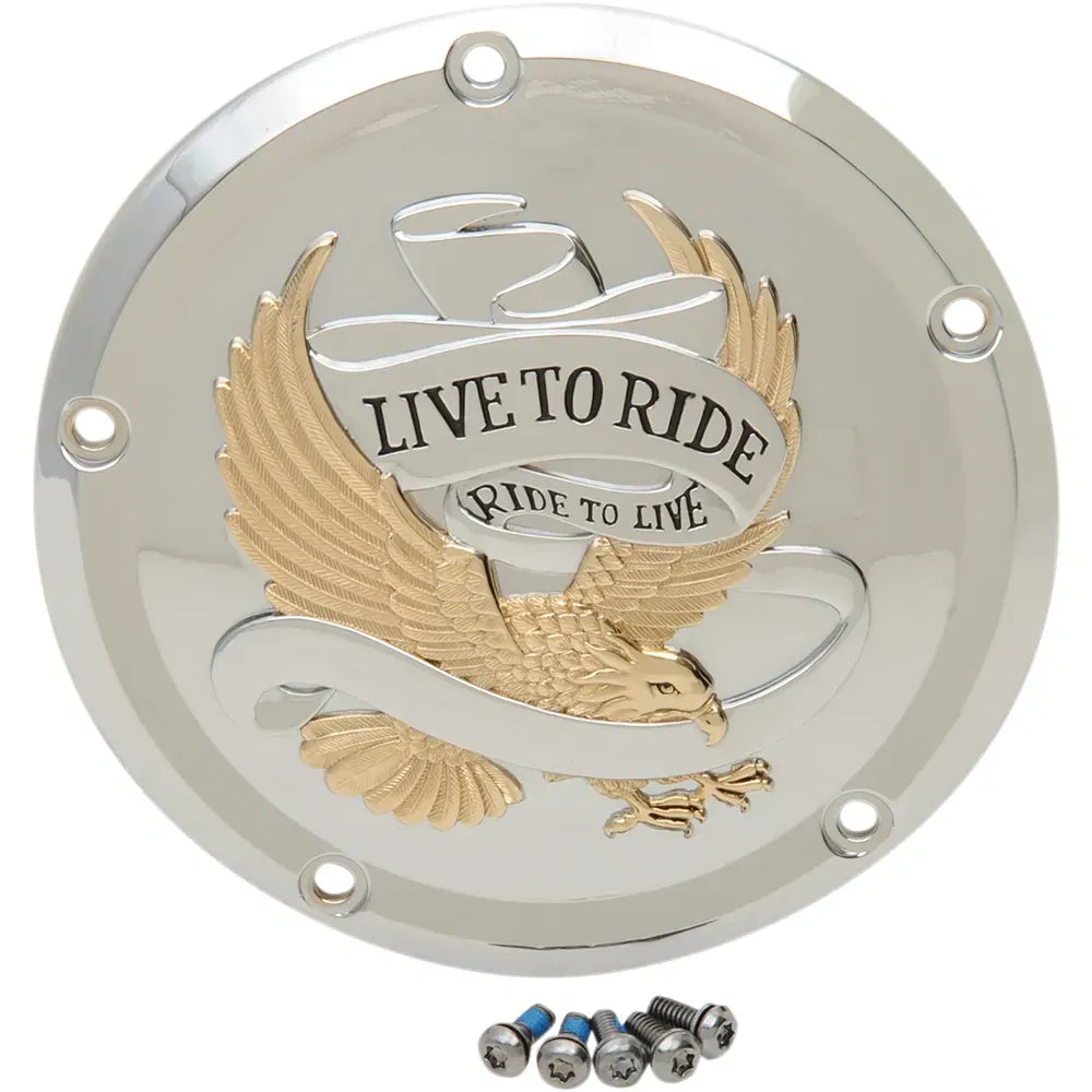 Cubierta del Derby Live to Ride - Dorado