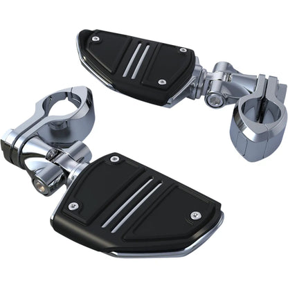 Planchas Mini Twin Rail - Cromo