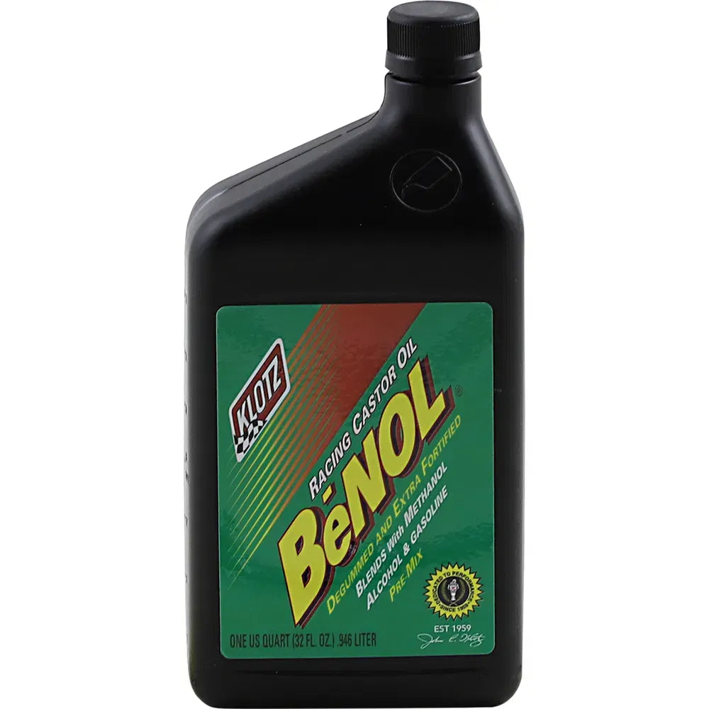 BeNOL® Racing 2-Stroke Pre-Mix Castor Oil - 1 U.S. quart