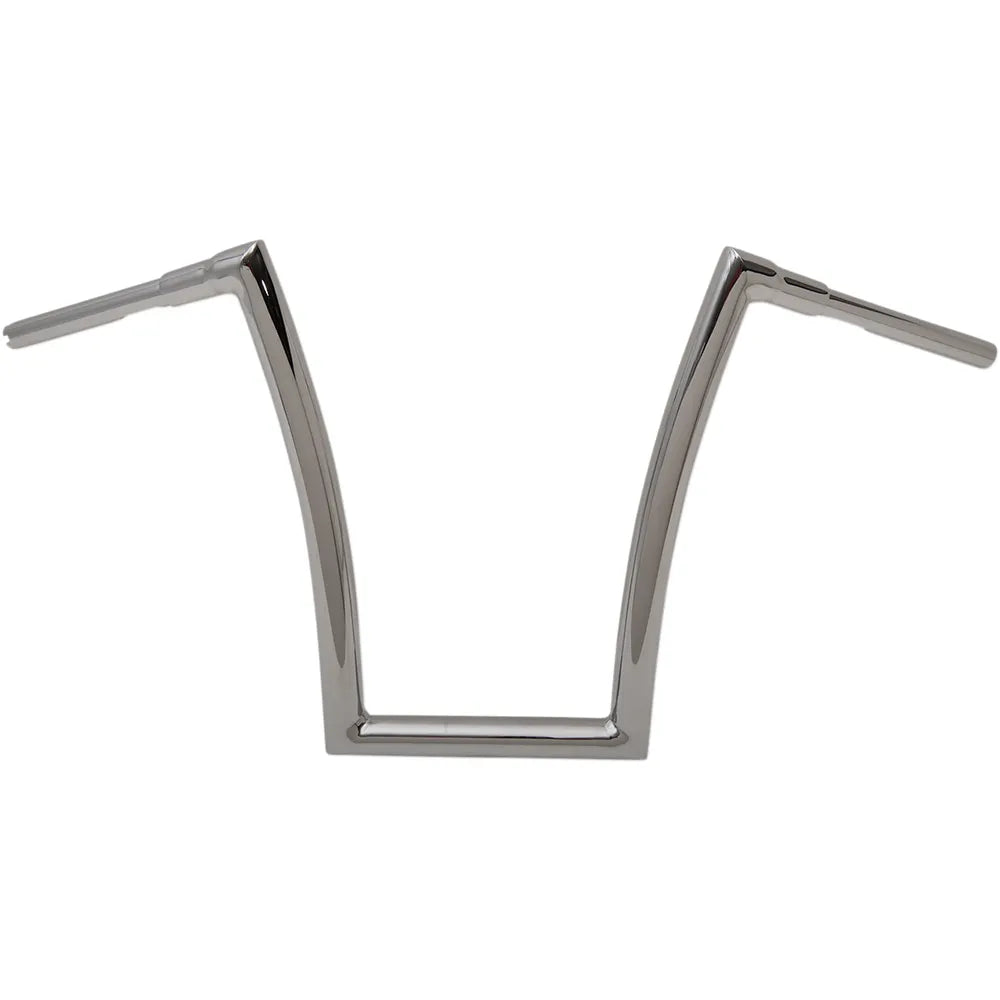 Chrome 1-1/2" Strip Handlebar with 17" Rise