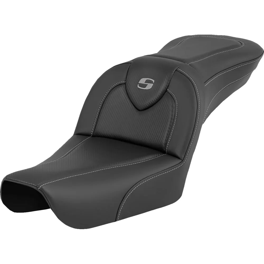 Asiento RoadSofa™ - RoadSofa™ - Fibra de carbono - sin respaldo para el conductor - FXDWG '04-'05