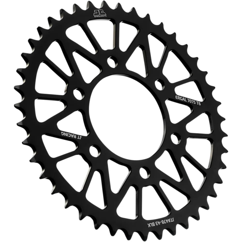 Rear Sprocket - Kawasaki - Black - 43-Tooth