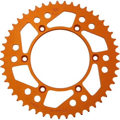 Corona Trasera Aluminio - Corona Trasera - Aluminio - 49 Dientes - Naranja - Husaberg/Husqvarna/KTM