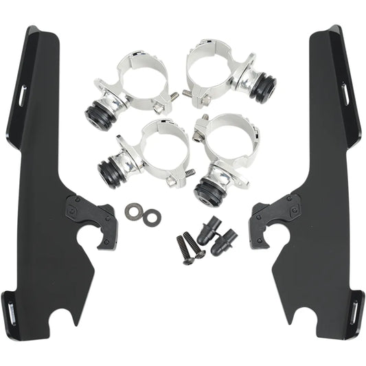 Batwing Trigger Lock Mounting Kit - VT750 Phantom - Black