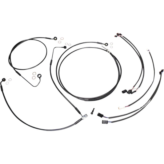 Kit de instalación de manillar XR - Kit de instalación de manillar XR - Perchas para monos de 12"-14" - FLSS '16 - Negro