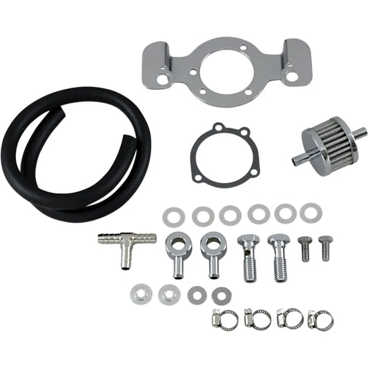 Respiradero del cárter con kit de soporte