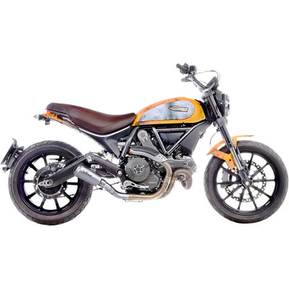 Silenciador Slip-On LV-10 - Silenciador LV-10 de acero inoxidable para Scrambler
