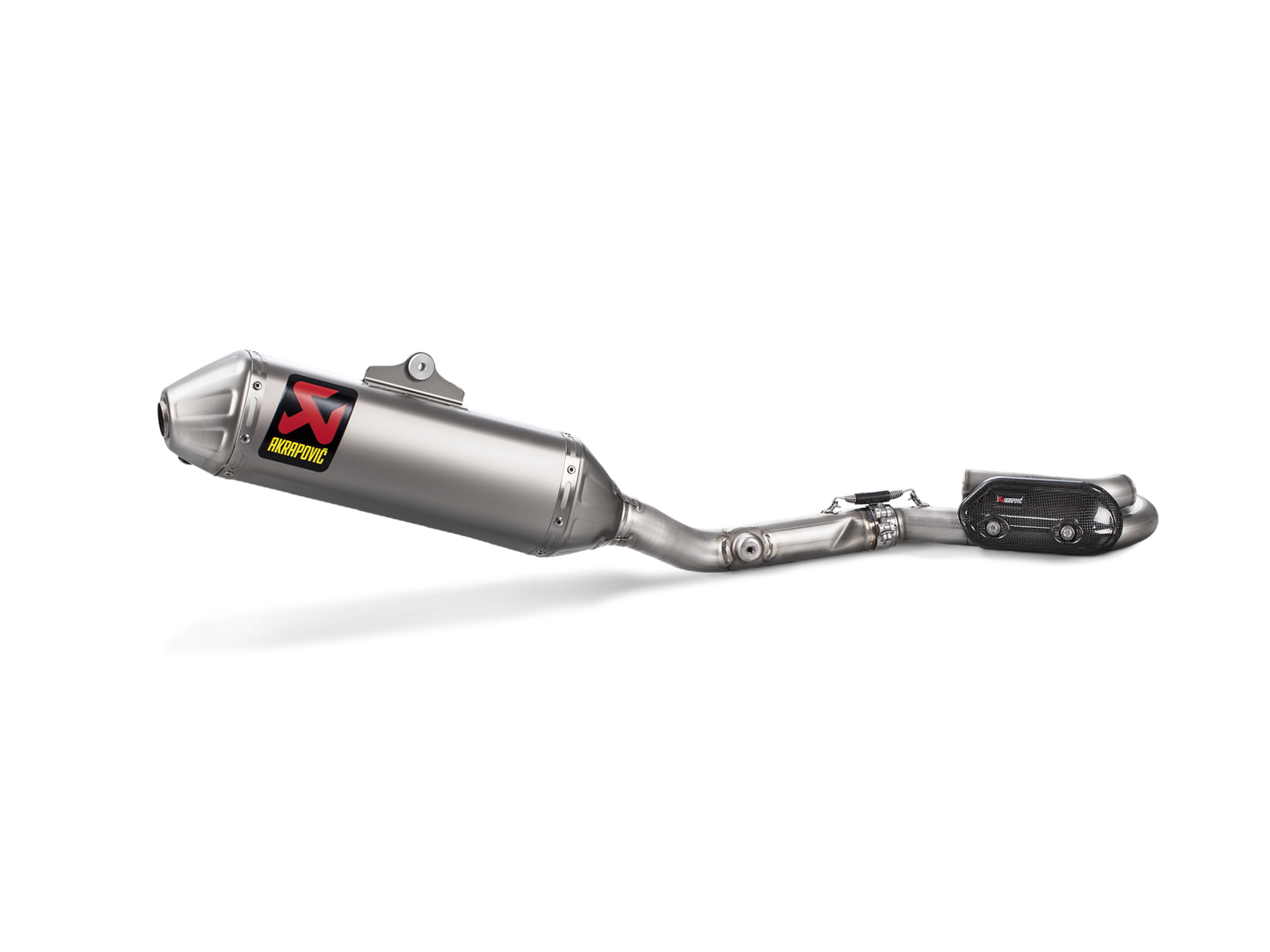 Escape Akrapovic - Evolution Line Exhaust System - Titanium/Titanium - KX 250