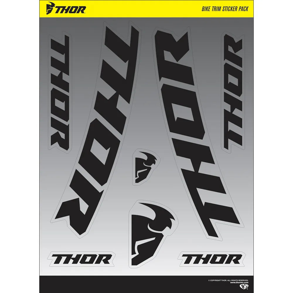 Decal Sheet - Bike Trim