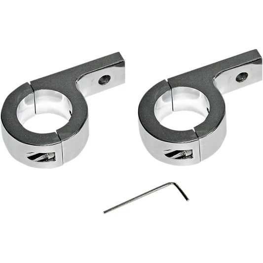 Mount Kit for 1-1/4" Tube - Chrome