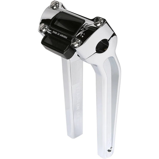 Barra de Manillar Cromo de 9-1/2" con Recorte para Manómetro