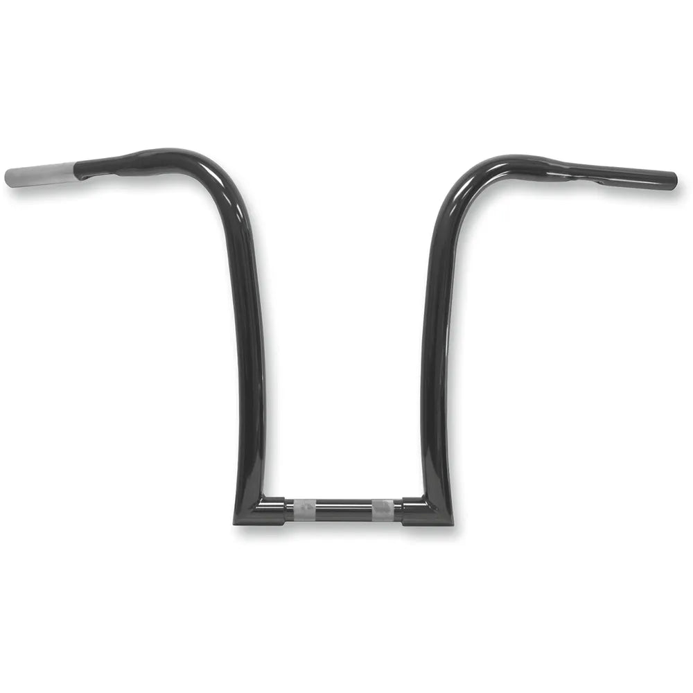 Black 1-1/4" Ape Hanger Handlebar w/ 16" Rise