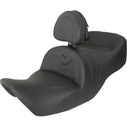 Asiento RoadSofa™ - Asiento RoadSofa™ - con respaldo - Negro/Costuras negras - GL1800 '01-'10