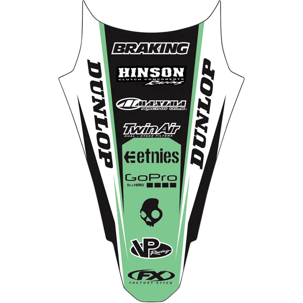 Rear Fender Graphic - Kawasaki