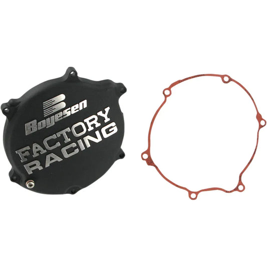 Clutch Cover - Black - KX125
