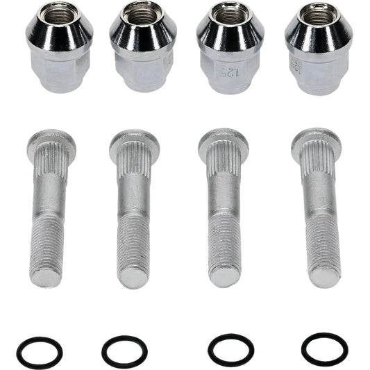 Kit de pernos/tuercas de rueda - Kit de pernos/tuercas de rueda - Trasera derecha - Suzuki KingQuad 400