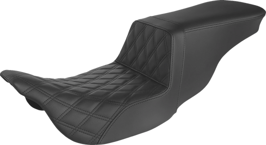 Asiento subido Tour - Asiento subido Tour - Costura de celosía delantera - Negro - FL '08-'24