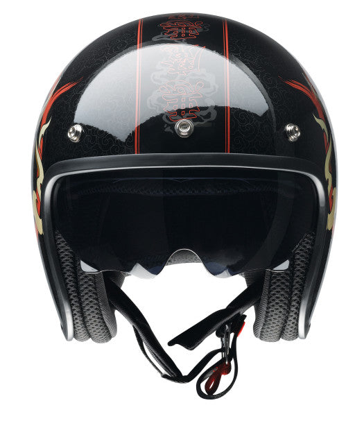 Casco Z1R Saturn Devilish - Negro/Rojo