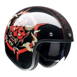 Casco Z1R Saturn Devilish - Negro/Rojo