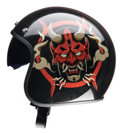 Casco Z1R Saturn Devilish - Negro/Rojo