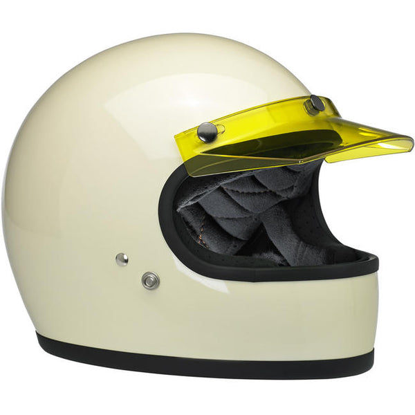 Moto visor para casco Biltwell - amarillo