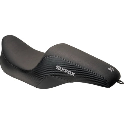 Asiento SLYFOX The Drifter Drifter Gray Logo Smooth Vinyl Carbon Fiber FL '97-'07