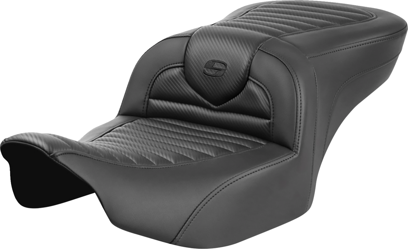 Asientos Roadsofa™ TR - Asiento Roadsofa™ - sin respaldo - Tuck-n-Roll - Fibra de carbono - FLTR/FLHX '23-'24