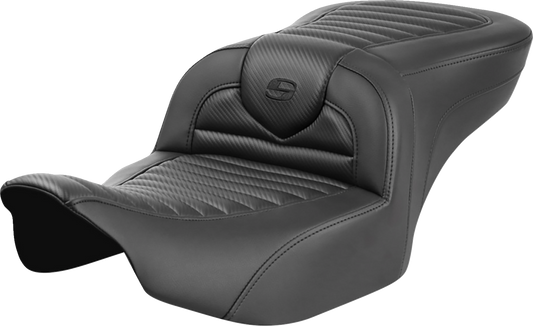 Asientos Roadsofa™ TR - Asiento Roadsofa™ - sin respaldo - Tuck-n-Roll - Fibra de carbono - FLTR/FLHX '23-'24