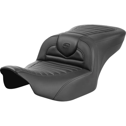 Asientos Roadsofa™ TR - Asiento Roadsofa™ - sin respaldo - Tuck-n-Roll - Fibra de carbono - FLTR/FLHX '23-'24